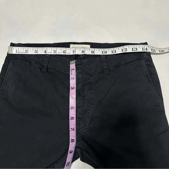 Nili Lotan French Military Pants Size 2 Cargo Jogger Black Cotton Zip Ankles - Picture 12 of 14